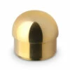 Domed End Cap - Polished Brass - 1.5" OD -PourLab Zone 8025 Domed End Cap Polished Brass 1 pt 5 OD 1 98233.1600360379