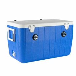 Double Faucet Jockey Box - 50' Coils - Complete Kit Without CO2 Tank -PourLab Zone 8250coolerkit 007 12472.1590768639