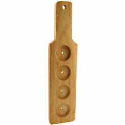 Beer Tasting Wooden Flight Serving Paddle 9 Beer Tasting Wooden Flight Serving Paddle -PourLab Zone 90038 serving paddle b4 4 23129.1590765025