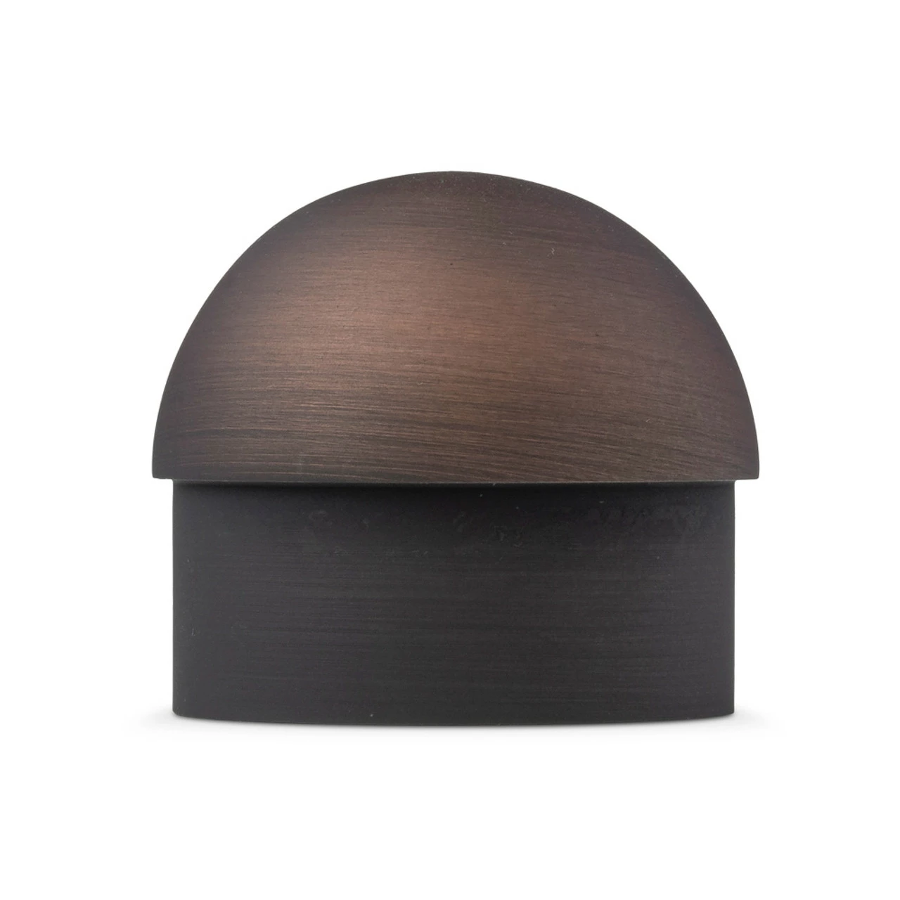 Domed End Cap - Antique Bronze - 2" OD - Image 2