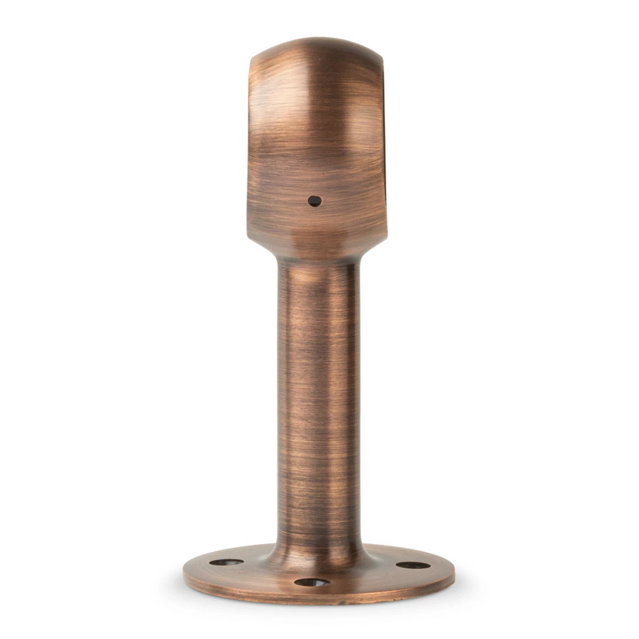 Rounded Center Post Bracket - Antique Copper - 2" OD - Image 2