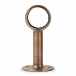 Rounded Center Post Bracket - Antique Copper - 2" OD -PourLab Zone AC 76366 2 Rounded Center Post Bracket Antique Copper 2 Inch OD 03 30322.1650979564