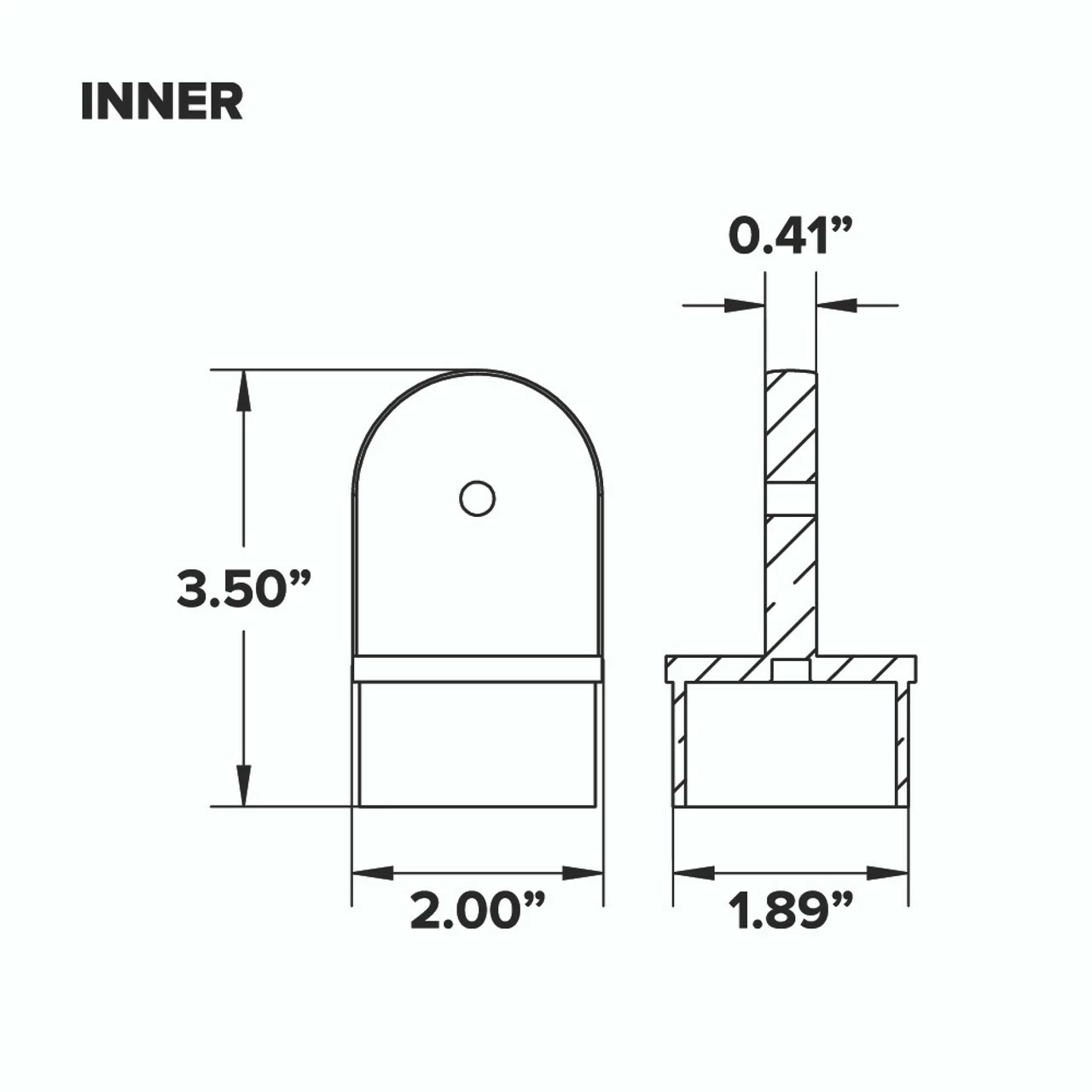 Adjustable Flush Elbow - Sunset Copper - 2" OD 7 Adjustable Flush Elbow - Sunset Copper - 2" OD - Image 5
