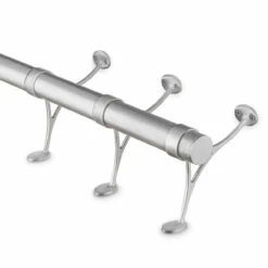 Brushed Stainless Steel Bar Foot Rail Kit