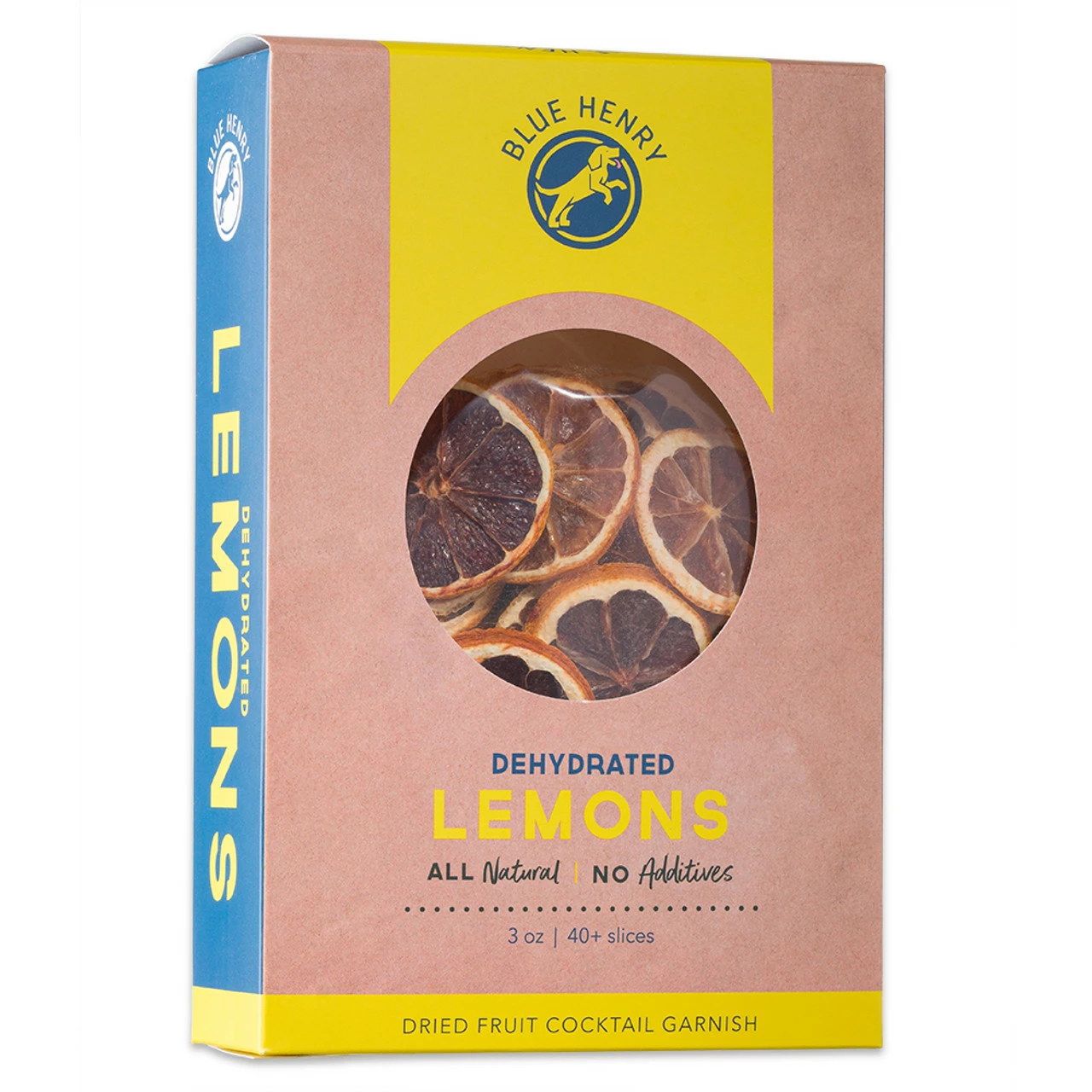 Blue Henry Dehydrated Lemons Cocktail Garnish - Dried Lemon Wheels - 3 Oz Pouch 5 Blue Henry Dehydrated Lemons Cocktail Garnish - Dried Lemon Wheels - 3 Oz Pouch - Image 3