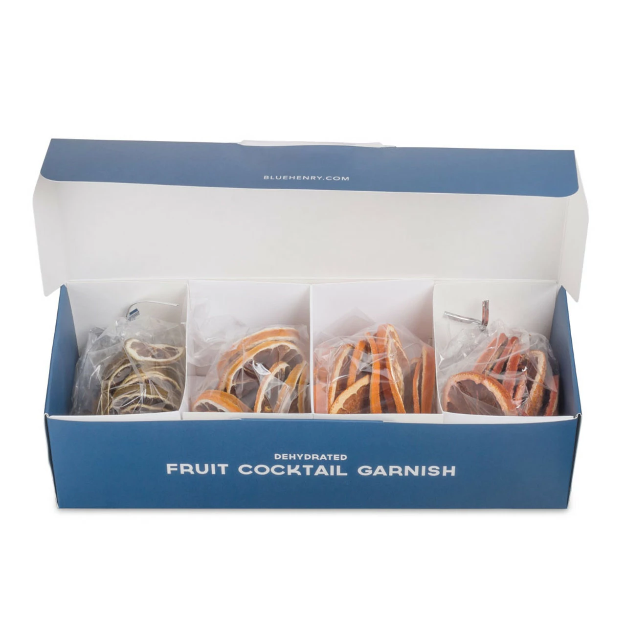 Blue Henry Dehydrated Citrus Fruit Cocktail Garnish Multipack - Dried Lime, Lemon, Orange & Blood Orange Slices 4 Blue Henry Dehydrated Citrus Fruit Cocktail Garnish Multipack - Dried Lime, Lemon, Orange & Blood Orange Slices - Image 2