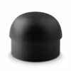 Domed End Cap - Matte Black - 2" OD 2 Domed End Cap - Matte Black - 2" OD -PourLab Zone BLK 76937 2 Domed End Cap Matte Black 2 OD 02 35231.1595357047