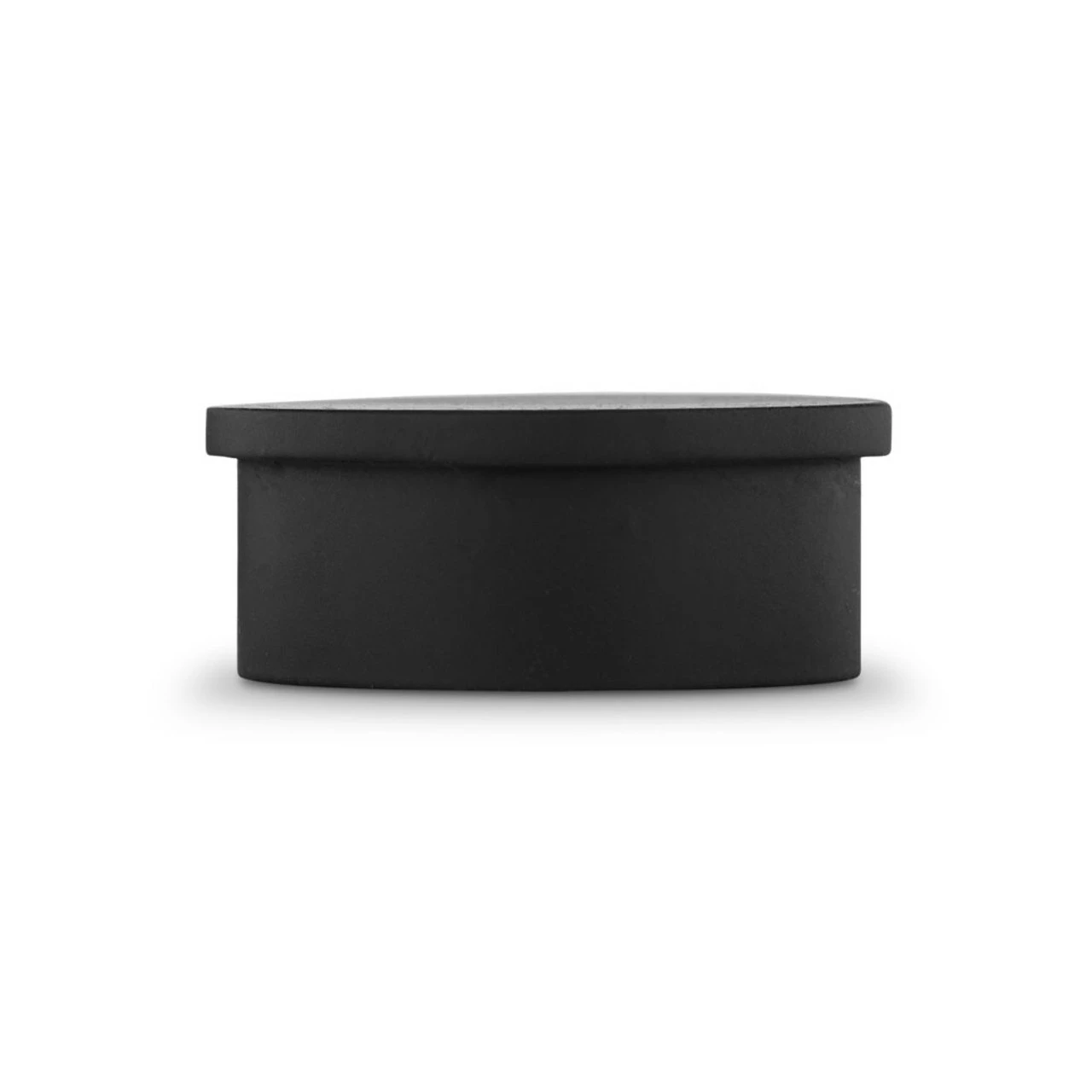 Flush Flat End Cap - Matte Black - 1.5" OD 4 Flush Flat End Cap - Matte Black - 1.5" OD - Image 2