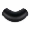 Curved Flush Elbow Fitting 90 Degree - Matte Black - 2" OD -PourLab Zone BLK 76966 2 Curved Flush Elbow Fitting 90 Degree Matte Black 2 OD 02 61209.1595357291