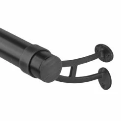 Bar Mount Foot Rail Bracket - Blackened Steel - 2" OD -PourLab Zone BLKSTL 76913 2 Bar Mount Foot Rail Bracket Blackened Steel 2in OD 04 00068.1693242764