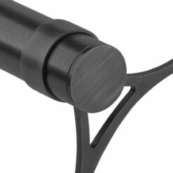 Flush Flat End Cap - Blackened Steel - 2" OD -PourLab Zone BLKSTL 76940 2 Flush Flat End Cap Blackened Steel 2 OD 03 25295.1693242862