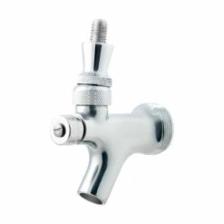 Self-Closing Draft Beer Faucet - Stainless Steel