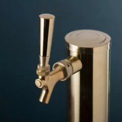 Heavyweight Beer Faucet Tap Handle - Polished Brass -PourLab Zone C885 82240.1615407174