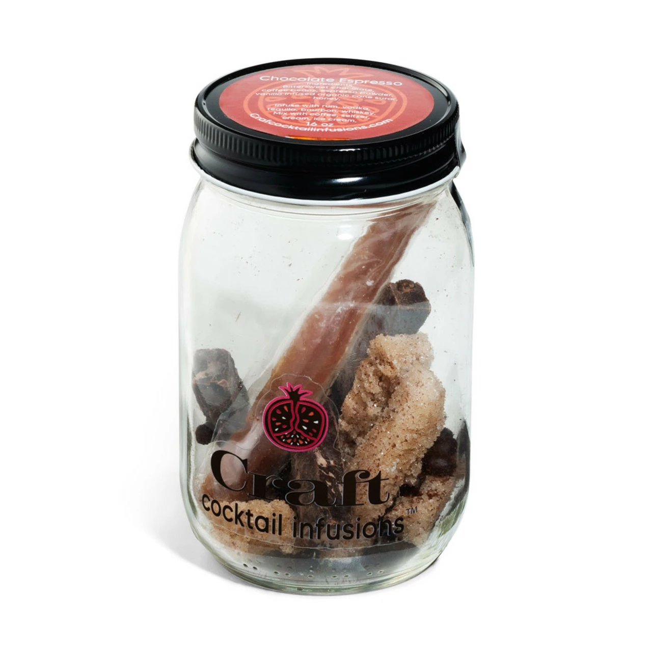 Craft Cocktail Infusions Chocolate Espresso Infusion Jar - 16 Oz 3 Craft Cocktail Infusions Chocolate Espresso Infusion Jar - 16 Oz