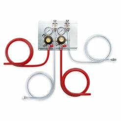 None BevRite 2-Way Secondary Air Regulator Panel With Hose Kit