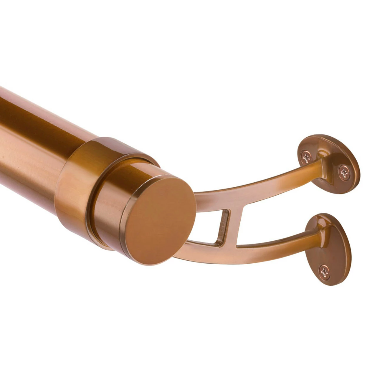 Bar Mount Foot Rail Bracket - Sunset Copper - 2" OD 6 Bar Mount Foot Rail Bracket - Sunset Copper - 2" OD - Image 4