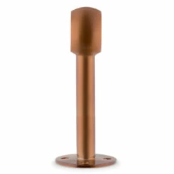 Tall Rounded Center Post Bracket - Sunset Copper - 2" OD -PourLab Zone COP S336 2 TALL Tall Rounded Center Post Bracket Sunset Copper 2OD 2 71471.1602717514
