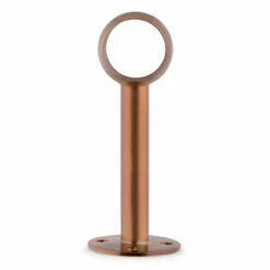Tall Rounded Center Post Bracket - Sunset Copper - 2" OD -PourLab Zone COP S336 2 TALL Tall Rounded Center Post Bracket Sunset Copper 2OD 3 84429.1602717514