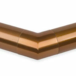 Flush Angle Fitting 135(45) Degree - Sunset Copper - 2" OD -PourLab Zone COP S960 2 Flush Angle Fitting 13545 Degree Sunset Copper 2 OD 03 95819.1595358856