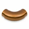 Curved Flush Elbow Fitting 90 Degree - Sunset Copper - 2" OD -PourLab Zone COP S966 2 Curved Flush Elbow Fitting 90 Degree Sunset Copper 2 OD 01 07802.1595358930