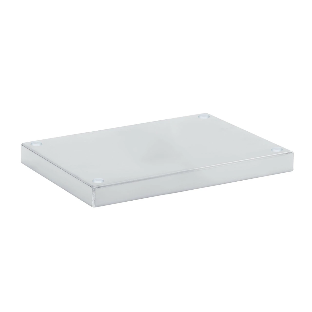 8 1/8" Countertop Drip Tray - Stainless Steel - No Drain - Image 2