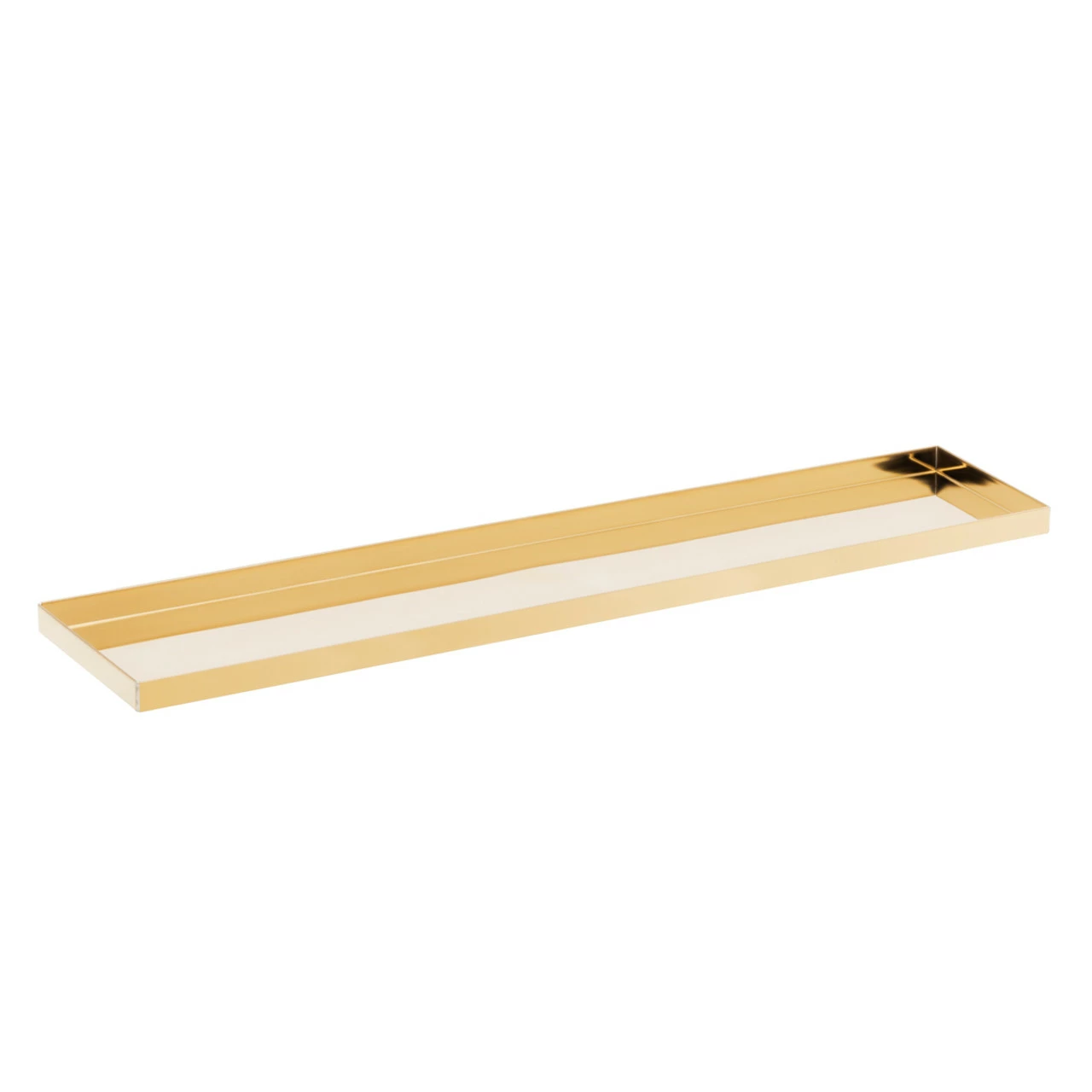 30 1/4" Countertop Drip Tray - Brass Finish - No Drain 3 30 1/4" Countertop Drip Tray - Brass Finish - No Drain