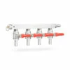 4-Way CO2 Distribution Bar With Safety -PourLab Zone DTM1404S 4 Way CO2 Distribution Bar with Safety 01 78636.1682361421
