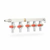 5-Way CO2 Distribution Bar With Safety -PourLab Zone DTM1405S 5 Way CO2 Distribution Bar with Safety 01 41283.1682364358