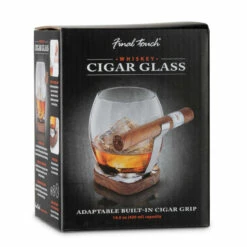 Whiskey Cigar Glass With Built-In Cigar Grip & Coaster - 14.5 Oz 7 Whiskey Cigar Glass With Built-In Cigar Grip & Coaster - 14.5 Oz -PourLab Zone GC130 Whiskey Cigar Glass with Built In Cigar Grip and Coaster 14 pt 5 oz 3 30527.1631559816