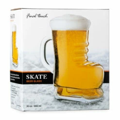 Ice Skate Beer Boot Mug - 30 Oz -PourLab Zone GG5023 Ice Skate Beer Boot Mug 30 oz 01 96210.1632838995