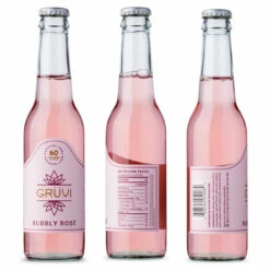 Gruvi Dry Secco & Bubbly Rosé Non-Alcoholic Wine Sampler 4 -Pack - 9.3 Oz Bottles -PourLab Zone GRUVI ROSE DRYSEC 4PACK Gruvi Dry Secco and Bubbly Rose Non Alcoholic Wine Sampler 4 Pack 9 pt 3 oz Bottles 03 52642.1617123826