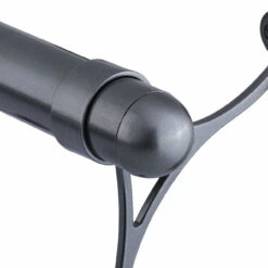 Domed End Cap - Gunmetal Grey - 2" OD -PourLab Zone GRY 76937 2 Domed End Cap Gunmetal Grey 2 OD 03 14726.1595359499