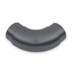 Curved Flush Elbow Fitting 90 Degree - Gunmetal Grey - 2" OD