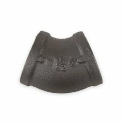 None 45 Degree Elbow - Black Pipe Foot Rail - 1.5" ID -PourLab Zone IMB1107 45 Degree Elbow Black Pipe Foot Rail 1 pt 5 02 90541.1614893494