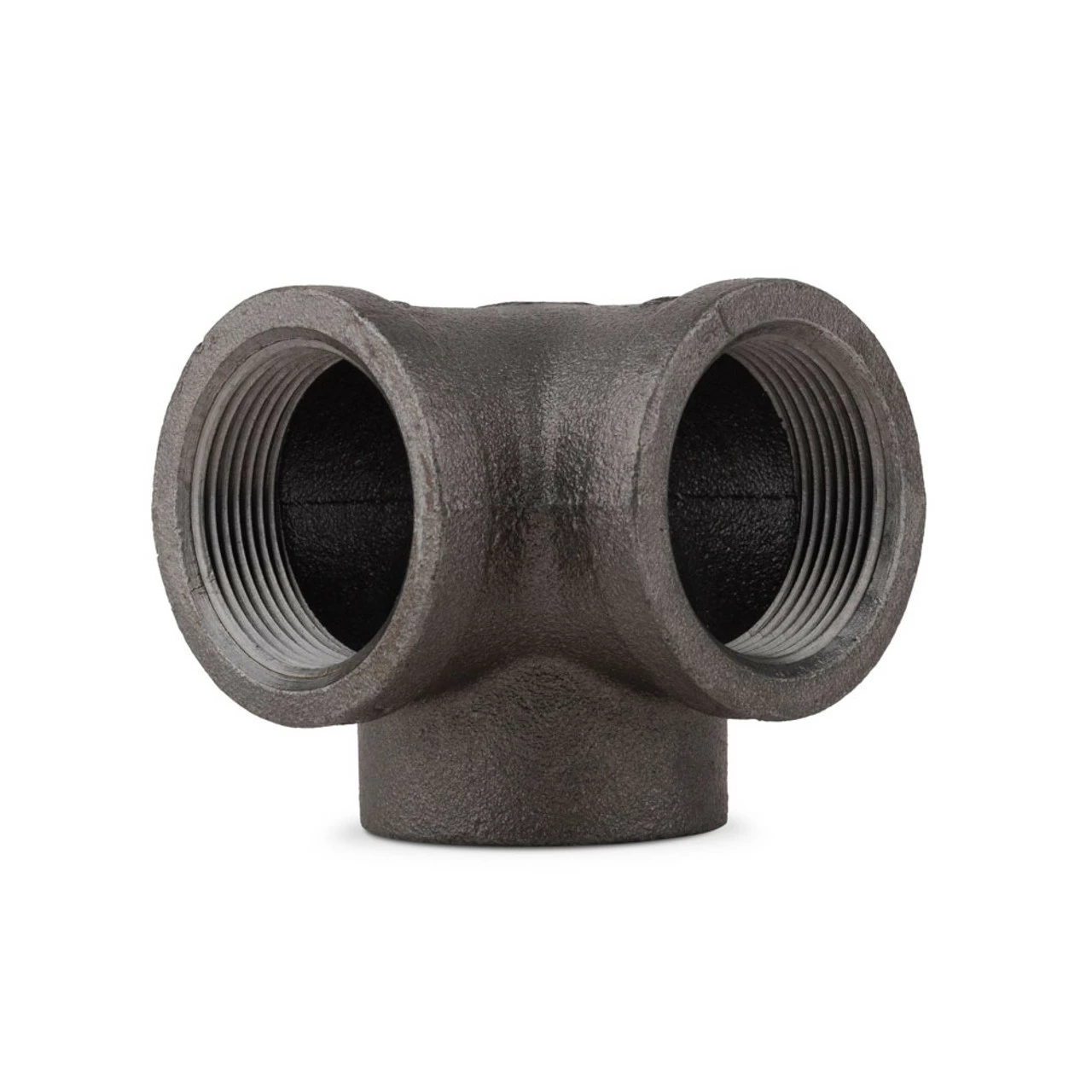 None 90° Side Outlet Elbow - Black Pipe Foot Rail - 1.5" ID 5 None 90° Side Outlet Elbow - Black Pipe Foot Rail - 1.5" ID - Image 3