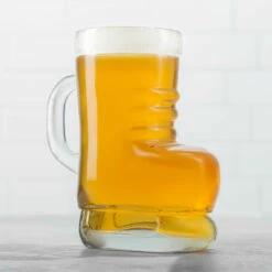 Ice Skate Beer Boot Mug - 30 Oz -PourLab Zone Ice Skate Boot Lifestyle 36274.1633120187