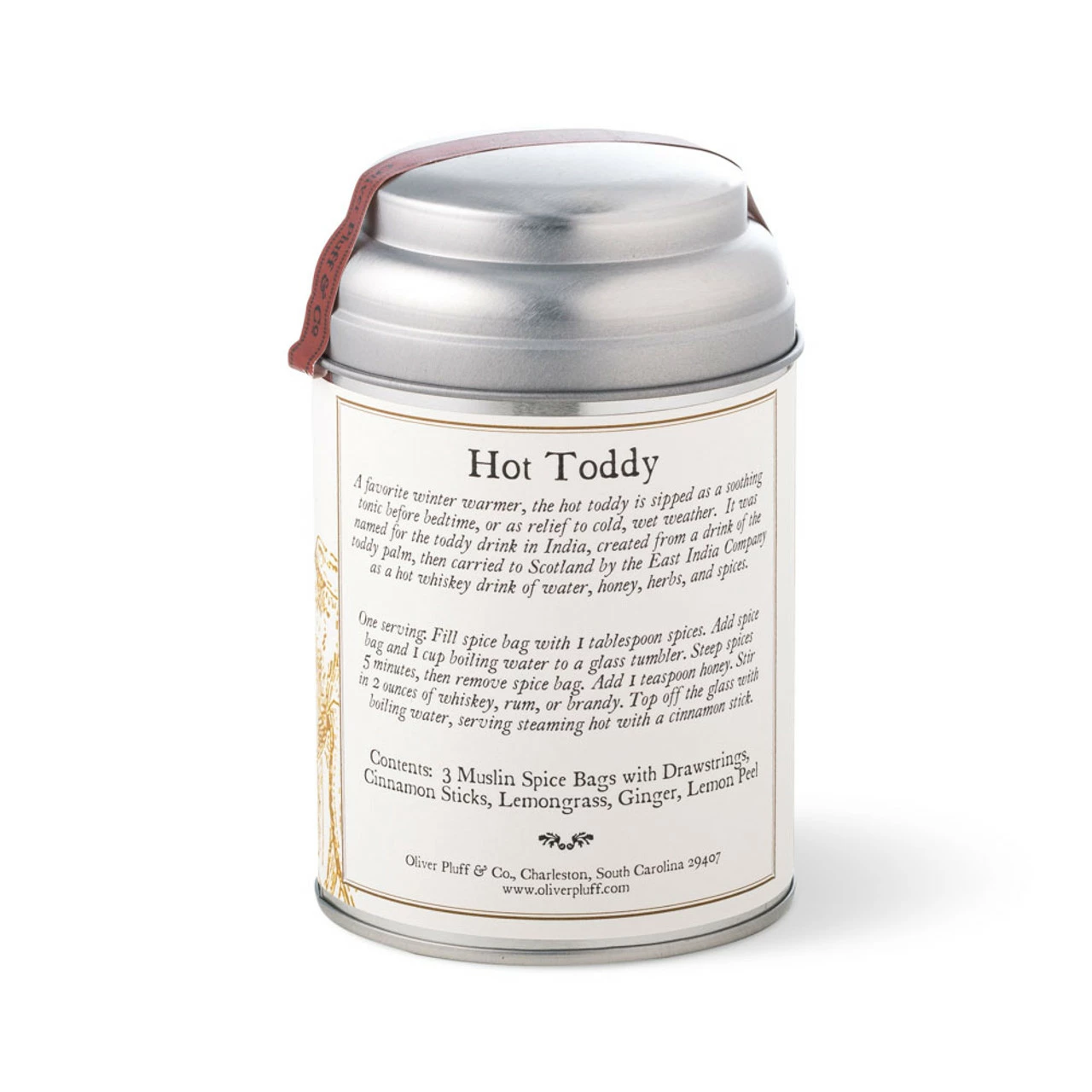 Lemon Ginger Hot Toddy Kit - 3 Oz - Brews 3 Gallons - Image 2