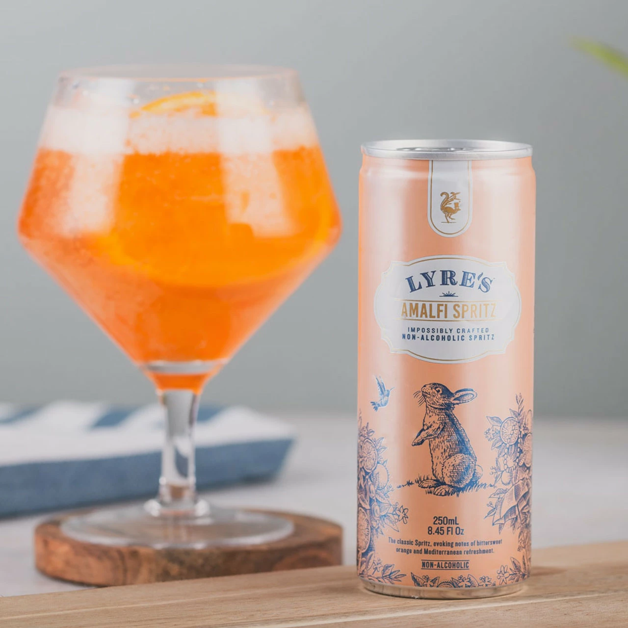 Lyre's Amalfi Spritz Non-Alcoholic Craft Cocktail - 8.45 Oz Can - 4 Pack 6 Lyre's Amalfi Spritz Non-Alcoholic Craft Cocktail - 8.45 Oz Can - 4 Pack - Image 4
