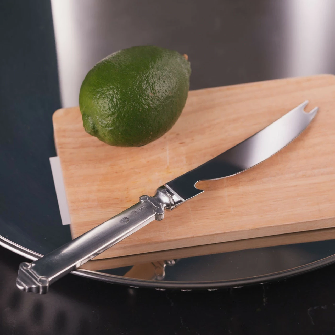 MATCH Handmade Italian Pewter Bar Knife 4 MATCH Handmade Italian Pewter Bar Knife - Image 2