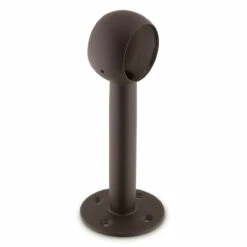 Tall Rounded Center Post Bracket - Oil Rubbed Bronze - 2" OD