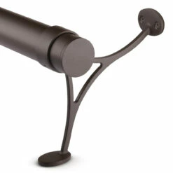 Combination Foot Rail Bracket - Oil Rubbed Bronze - 2" OD -PourLab Zone ORB 76912 2 Combination Foot Rail Bracket Oil Rubbed Bronze 2 OD 04 04023.1595360561