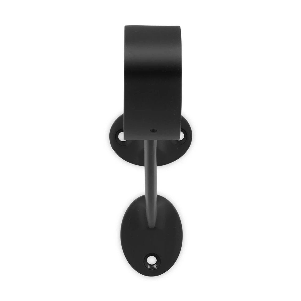 Bar Mount Foot Rail Bracket - Matte Black - 2" OD 5 Bar Mount Foot Rail Bracket - Matte Black - 2" OD - Image 3
