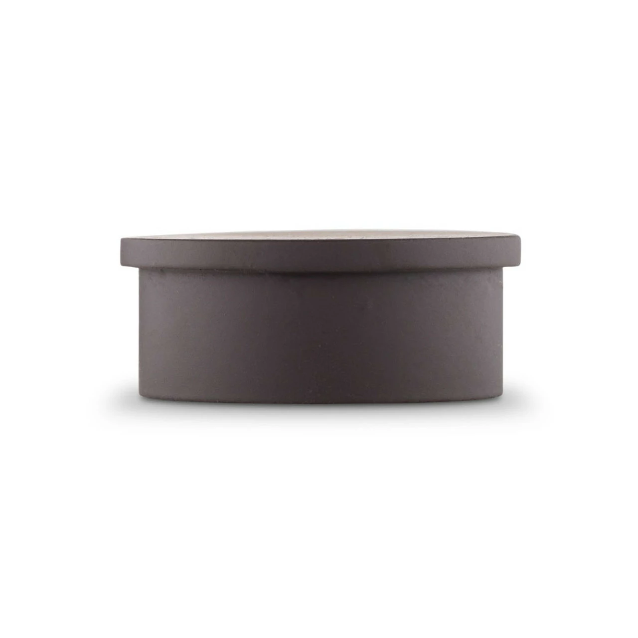 Flush Flat End Cap - Oil Rubbed Bronze - 1.5" OD 4 Flush Flat End Cap - Oil Rubbed Bronze - 1.5" OD - Image 2