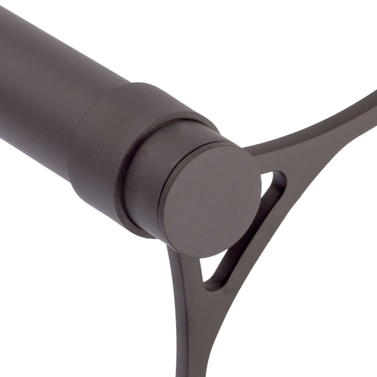 Flush Flat End Cap - Oil Rubbed Bronze - 1.5" OD 5 Flush Flat End Cap - Oil Rubbed Bronze - 1.5" OD - Image 3