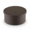 Flush Flat End Cap - Oil Rubbed Bronze - 2" OD -PourLab Zone ORB 76940 2 Flush Flat End Cap Oil Rubbed Bronze 2 OD 01 53435.1595360931