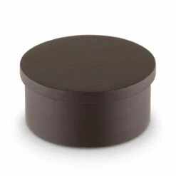 Flush Flat End Cap - Oil Rubbed Bronze - 2" OD