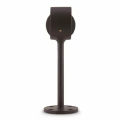 90 Deg. Post Foot Rail Bracket - Oil Rubbed Bronze - 2" OD -PourLab Zone ORB 76979 2 90 deg pt Post Foot Rail Bracket Oil Rubbed Bronze 2 OD 02 64299.1595361093