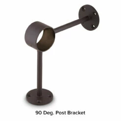 Oil Rubbed Bronze Bar Foot Rail Kit 15 Oil Rubbed Bronze Bar Foot Rail Kit -PourLab Zone ORB 76979 2 90 deg pt Post Foot Rail Bracket Oil Rubbed Bronze 2 OD 04 50372.1613655761