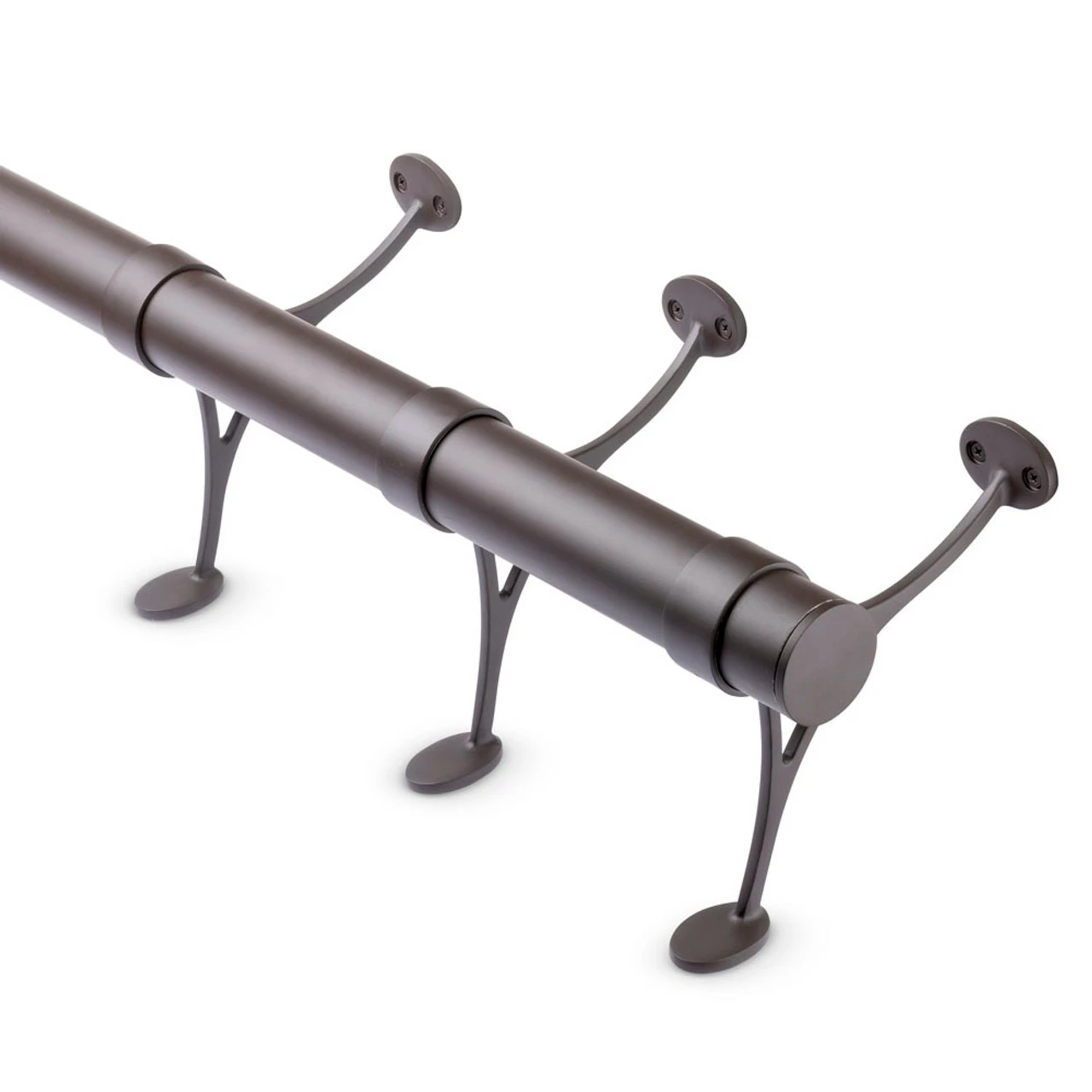 Oil Rubbed Bronze Bar Foot Rail Kit 3 Oil Rubbed Bronze Bar Foot Rail Kit