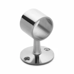 None Flush Center Post - Polished Stainless Steel - 1.5" OD